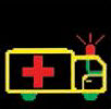 Look out and give way to ambulance