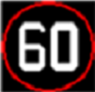 Do not exceed the speed limit displayed
