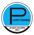Parking for lorries only
