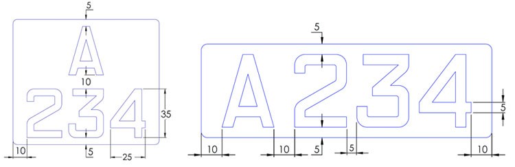 PAB Number Plate