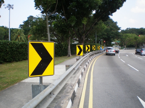 Curve alignment markers 