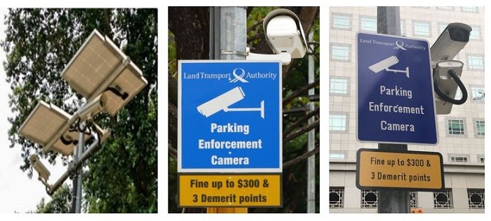 CCTV Camera and Signs