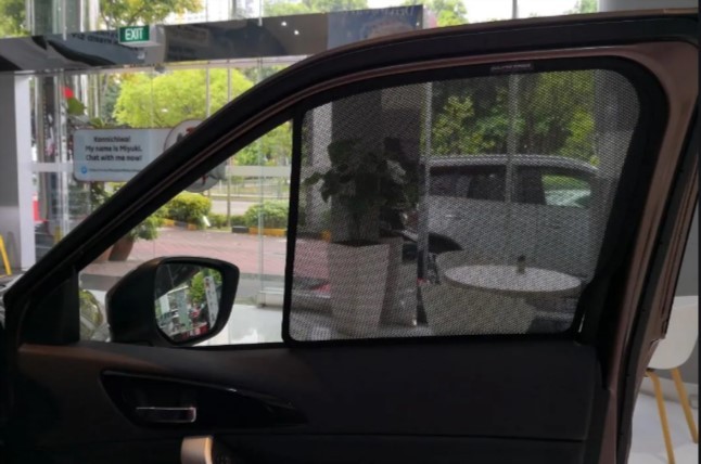 Side sunshade Sidevisor