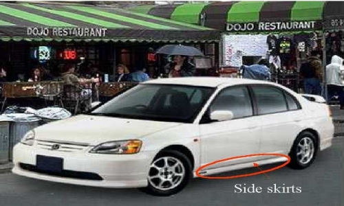 Side skirts Side skirt