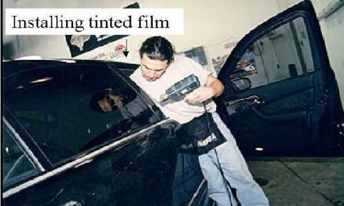 Tinted films Tint films